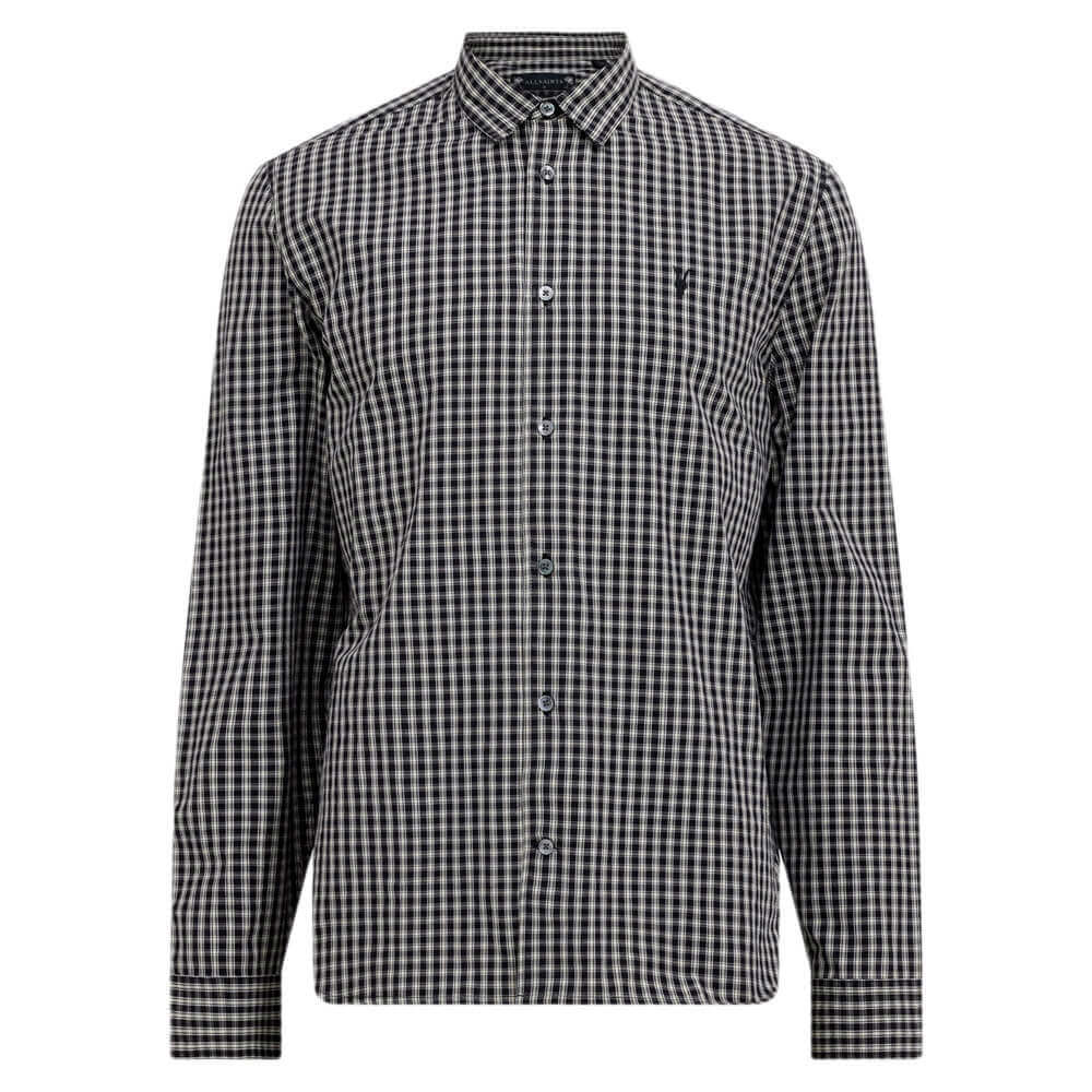 AllSaints Neo Checked Ramskull Relaxed Fit Shirt